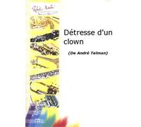 Partitions classique ROBERT MARTIN TELMAN A. - DETRESSE D'UN CLOWN Trompette