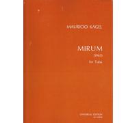 Partitions classique UNIVERSAL EDITION KAGEL M. - MIRUM - TUBA Tuba