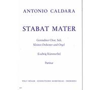 Partitions classique WILLY MÃ?LLER CALDARA ANTONIO - STABAT MATER SOL MINEUR - CONDUCTEUR Choeur et ensemble vocal