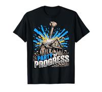 Partito del Progresso Sledgehammer Explosion Design Maglietta