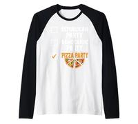 Partito Repubblicano Partito Democratico Pizza Party Maglia con Maniche Raglan