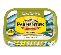 Partito SARDINE con rete di olio d'oliva vergine, extra 135 g, 5 pezzi