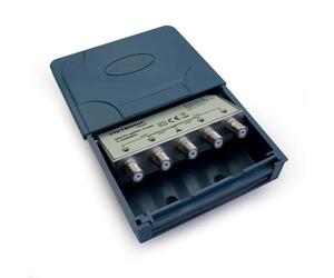 Partitore TV-SAT Metronic 1 in- 4 out da esterno Cromato