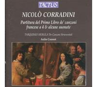 Audio Cd Nicolo' Corradini - Partitura Del 1O Libro