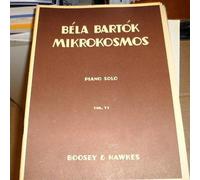 partiture Piano Bela Bartok Mikrokosmos. / vol. 6 Testo