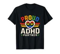 Partner Fiero ADHD Amore Accoglienza E Supporto Maglietta