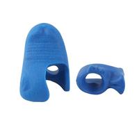 Partner per Impugnatura per Arco da Violino, Supporto per Arco da Violino da 2 Pezzi, Stabilizzatore per Pollice e Supporto per Mignolo, Accessorio Didattico Riutilizzabile (BLUE)