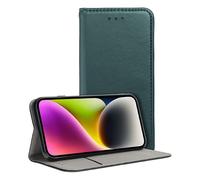 Partner Tele Magneto Custodia A Libro Smart Pocket Case In Pelle Colore Green Per Realme 14t 5g
