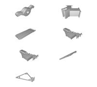 Parts Compatible with Passap E6000 Knitting Machine - Full Accessories Set