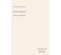 Parts of Speech: Essays on English