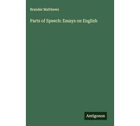 Parts of Speech: Essays on English