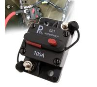 parts PTT Hi-Amp 1/4'' Perni in acciaio inossidabile Interruttore automatico 100 Amp 12V 48VDC Impermeabile IP67 Batteria termica Reset commutabile per Marin RV Caravan Trailer Troller Heavy Truck