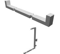Parts Tray Storage System Compatible with IKEA SKÅDIS Pegboard - Wall Mount