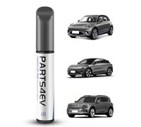 PARTS4EV (EAIO) Dark Grey - Pennello per ritocchi auto per Smart - Corrispondenza esatta del colore per riparare graffi e sassolini