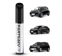 PARTS4EV (ECA) Jack Black - Pennello per ritocchi auto per Smart - Corrispondenza esatta del colore per riparare graffi e sassolini