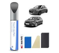 PARTS4EV GF6 / 10B/ 90T Satin Steel Grey Metallic/Grigio Chiaro Metallizzato Kit di vernice per ritocchi per Opel Corrispondenza esatta - Riparazione di graffi e scheggiature