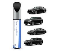 PARTS4EV Vernice per riparazione per BMW 1/2/3/4/5/6/7 Series/Alpina-B7/i4/M3/M5/M6/X1/X2/X3/X4/X5/X6/X7/Z4 - Esatta corrispondenza - Riparazione di graffi e scheggiature Nero II (668)