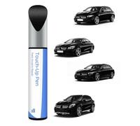 PARTS4EV Vernice per ritocchi per Mercedes Benz serie A/C/E/GLA/GLC/GLK, corrispondenza esatta per graffi e scheggiature, 191 nero cosmo
