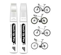 PARTS4EV White Mountains-Gloss Vernice per bicicletta - Vernice per ritocchi con vernice trasparente per Specialized - Penna per vernice per metallo e plastica - Vernice per riparazione ad alta