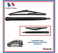 PARTSLINE Braccio Tergi Posteriore per Mercedes Classe A (W169) Nero