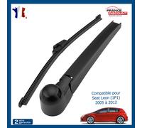 PARTSLINE Braccio Tergi Posteriore Seat Leon 2005-2012 Nero 280 mm 6J3955427