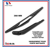 PARTSLINE Braccio Tergicristallo Posteriore 6429ES Nero 360 mm Per BIPPER