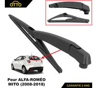 PARTSLINE Braccio Tergicristallo Posteriore Per ALFA ROMEO MITO 305mm Nero
