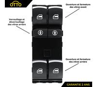 PARTSLINE Comando Alzacristalli Anteriore Sinistro 10 Pin ALHAMBRA SHARAN