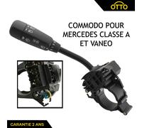 PARTSLINE Commodo Colonna Sterzo LHD Nero Per Mercedes-Benz Vaneo
