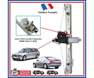 PARTSLINE Lève-Vitre Arrière Gauche Complet Con Motore BMW E46 Série 3
