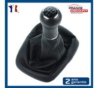 PARTSLINE Pomo Pomello Leva Cambio Nero 12 mm Con Cuffia Golf IV Bora Leon