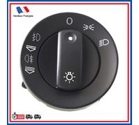 PARTSLINE Pulsante Comando Luci per AUDI 8E0941531A 8E0 941 531 A Nero 17 Pin