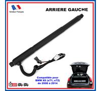 PARTSLINE VERIN Di Cofano Elettrico Nero Per BMW X6 E71 E72 51244887653