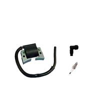 PARTSRUN Ignition Coil Module with Spark Plug and Boot Fits Yamaha Golf Cart G16 G22 (1996-2007) OEM: JN6-85640-01 EPIGC106 ZF102B-HHS