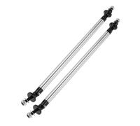 Partuto 2 pezzi 200mm Astine di Supporto per Splitter Auto Regolabili Astine Supporto per Labbro Anteriore Posteriore Splitter Asta di Tiraggio Barre di Supporto in Lega di Alluminio