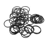 Partuto 50 Pz Guarnizione Anello O Universale per Auto con Diametro Interno di 19mm Spessore di 1.5mm Riparazione Rubinetto Camion SUV Rimorchio Tenuta Tubi Impermeabile - Gomma NBR Nera