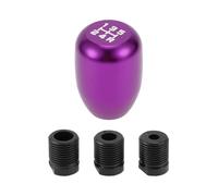 Partuto Pomello Del Cambio Universale 1 Set Viola Bianco Lega Alluminio