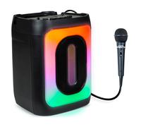 PARTY, Altoparlante Karaoke Bluetooth 30W con Effetti Luminosi e Micro Filare 4M