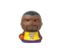 Party Animal NBA Legends - Figurina Squeezymates Squeezymates, colori della squadra, altezza 10,2 cm (Los Angeles Lakers, Magic Johnson)