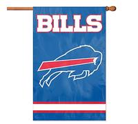 Party Animal NFL Unisex Applique Banner Flag, AFBU, Buffalo Bills, Taglia Unica