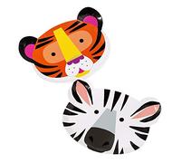 Party Animals Shaped Plates 12Pk