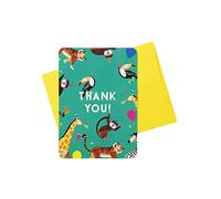 Party Animals Thank You Cards 8Pk