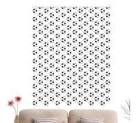 Party Background Drape, Football Ball Pattern, Reusable Wall Backdrop, Decorative Banner with Tape Easy, Bedroom Bathroom Photography Family Gathering Dining Room Apartment Decoration
