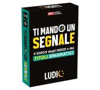 LUDIC - Party Cards Ti Mando un Segnale - Il Gioco degli Indizi e dei Titoli Enigmatici | Gioco di Carte di Pensiero Laterale con Segnali Stradali, Giochi di Società 12-99 Anni, per Ragazzi e Adulti