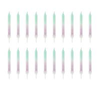 party-deco SCP-11 - 20 Candeline a Tema Mermaid - Sirena 6 cm