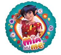 Party Factory Palloncino Mia & Me, diametro 45 cm, multicolore, turchese, principe Mo, Palloncino a elio Centopia per compleanno dei bambini