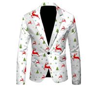 Party Fashion - Giacca da Festa, Giacca da Abito, Uomo di Spettacolo Suitmeister Costume da Adulto Uomo Costume Babbo Natale Uomo Donna Adulti Regalo Natale Donna