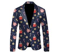 Party Fashion - Giacca da Festa, Giacca da Abito, Uomo di Spettacolo Suitmeister Costume da Adulto Uomo Costume Babbo Natale Uomo Donna Adulti Regalo Natale Donna