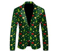 Party Fashion - Giacca da Festa, Giacca da Abito, Uomo di Spettacolo Suitmeister Costume da Adulto Uomo Costume Babbo Natale Uomo Donna Adulti Regalo Natale Donna