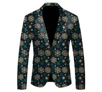 Party Fashion - Giacca da Festa, Giacca da Abito, Uomo di Spettacolo Suitmeister Costume da Adulto Uomo Costume Babbo Natale Uomo Donna Adulti Regalo Natale Donna